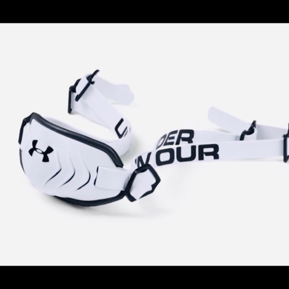 Gameday Armour | White Youths Chinstrap - Picture 2 of 5